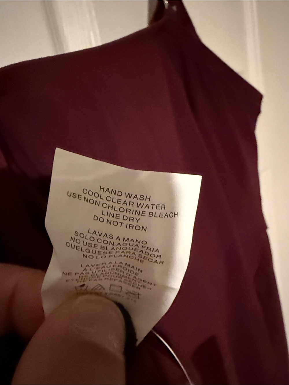 Burgundy Swim Top - Picture 6 of 6